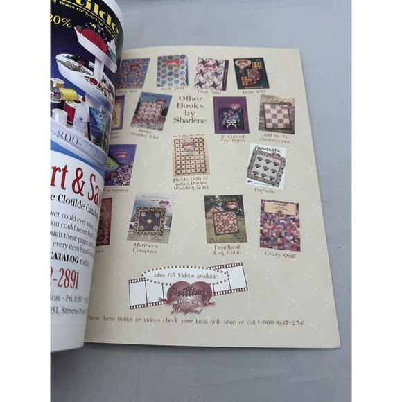 Quilting from Heartland 500 Series Quilts Sharlene Jorgenson Sewing Pattern Book - Picture 5 of 6